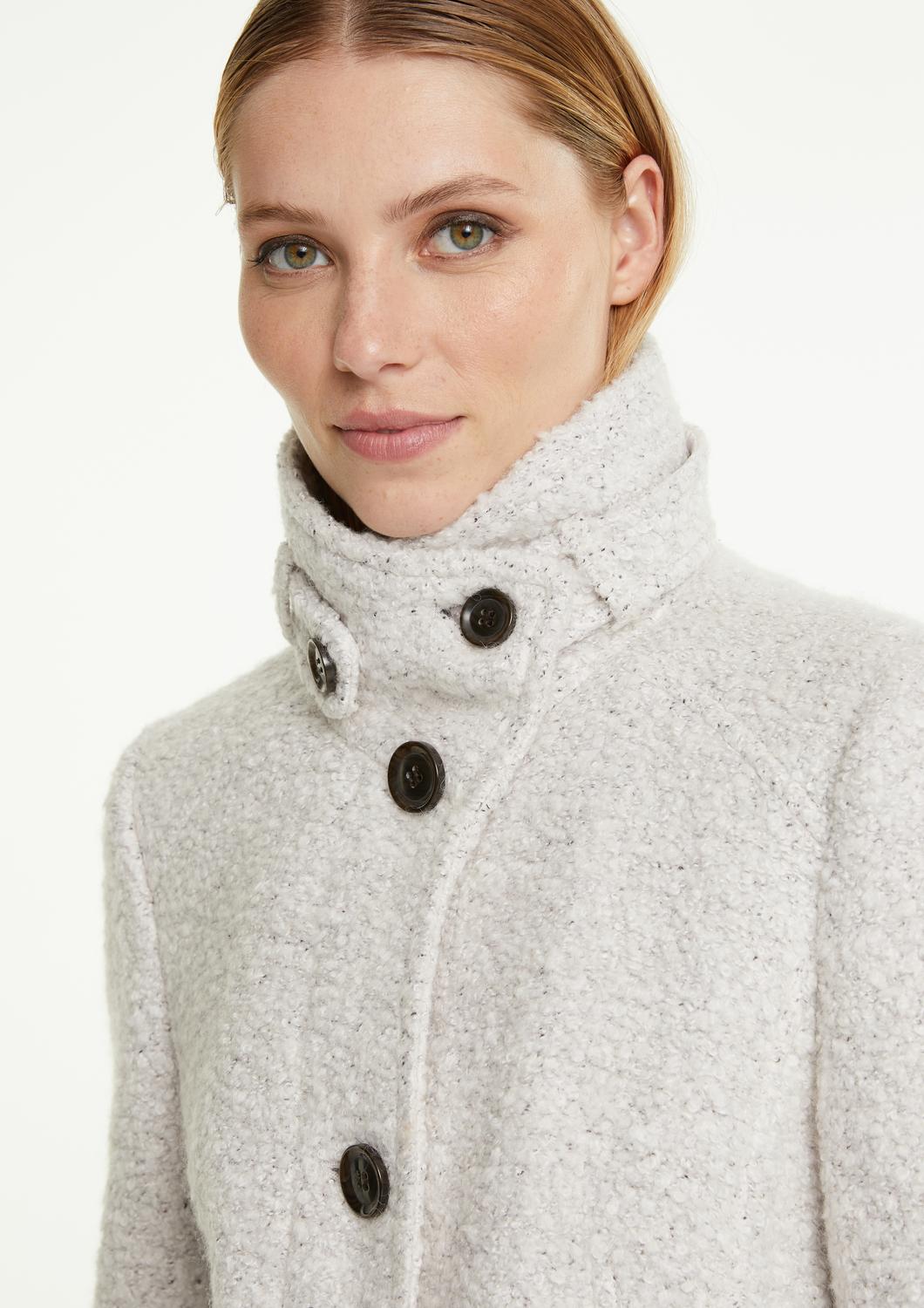 boucle mantel damen