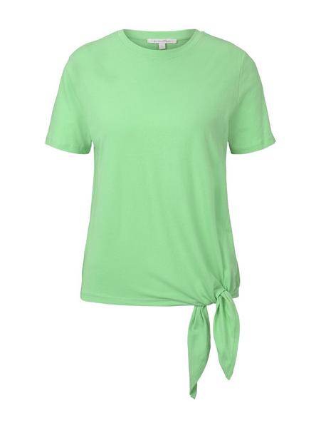 tee with knot - 22500/dusty apple green