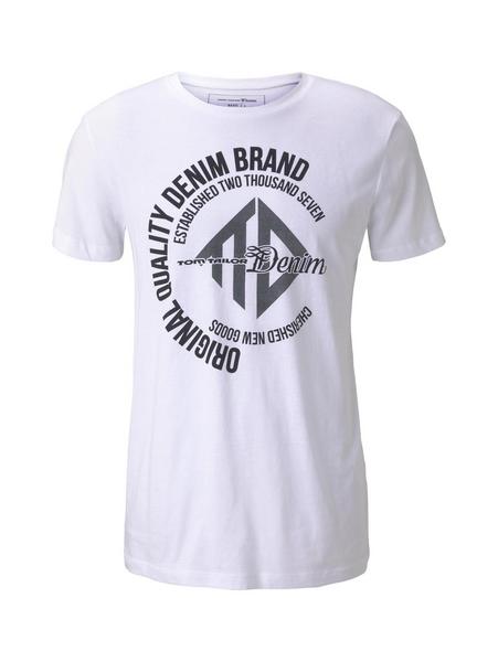 T-shirt with coinprint - 20000/White