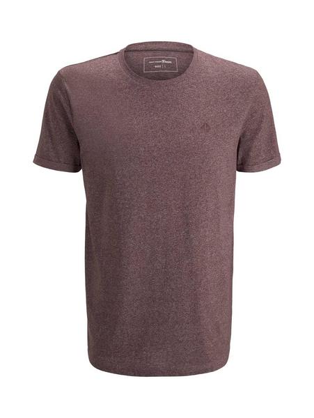 Structured T-Shirt - 14194/Decadent Bordeaux