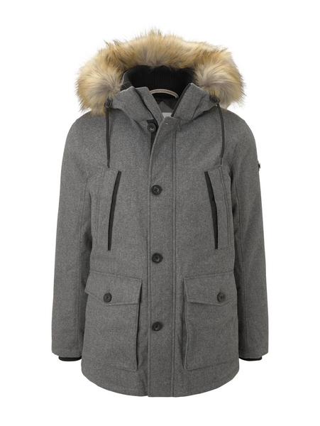 padded winterjacket with hood