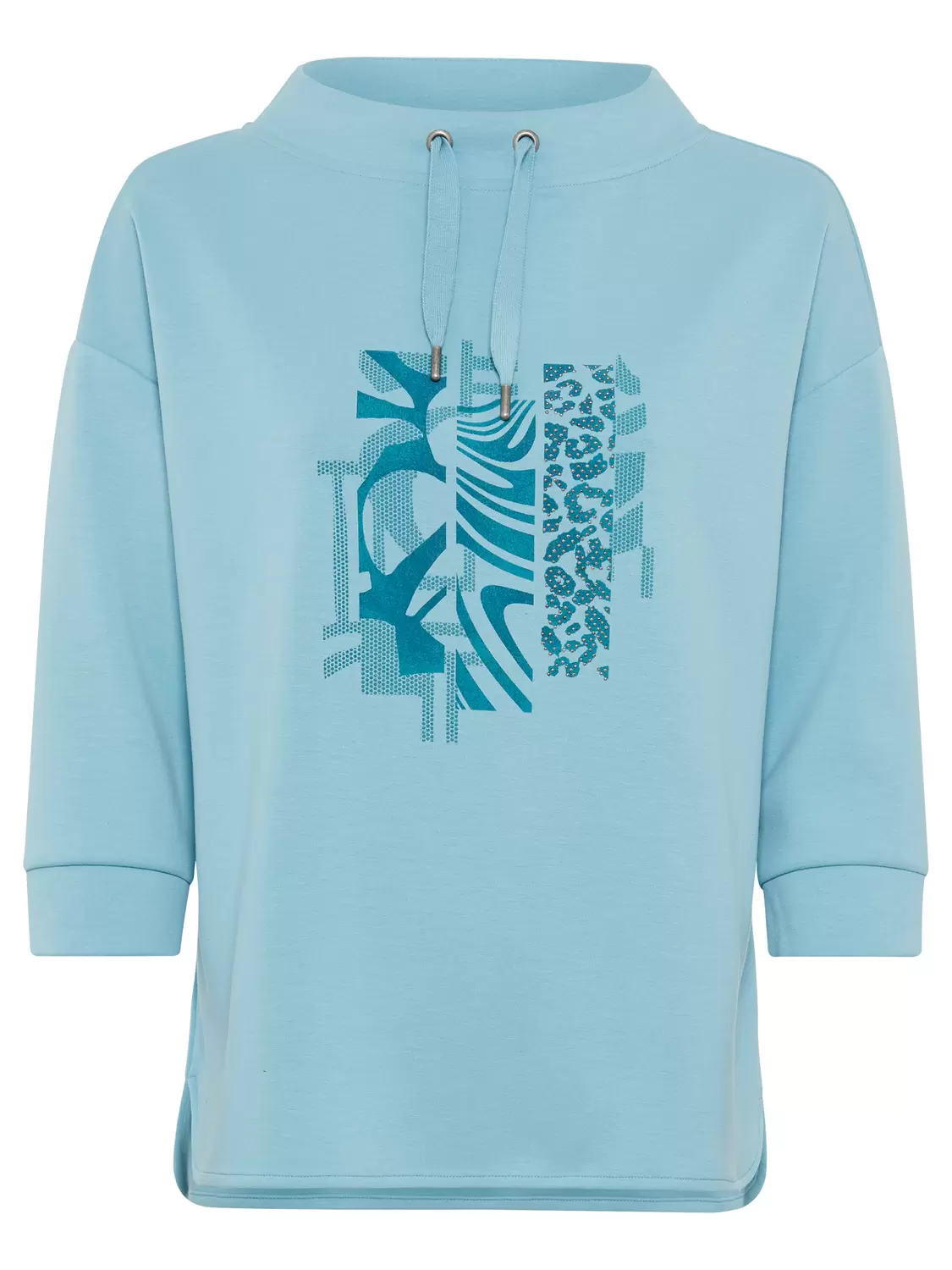 Sweatshirt Long Sleeves - 40293/Light Teal