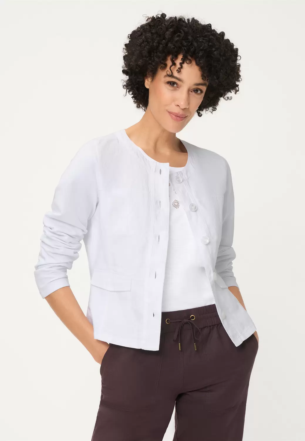 Jersey Jacket Long Sleeves