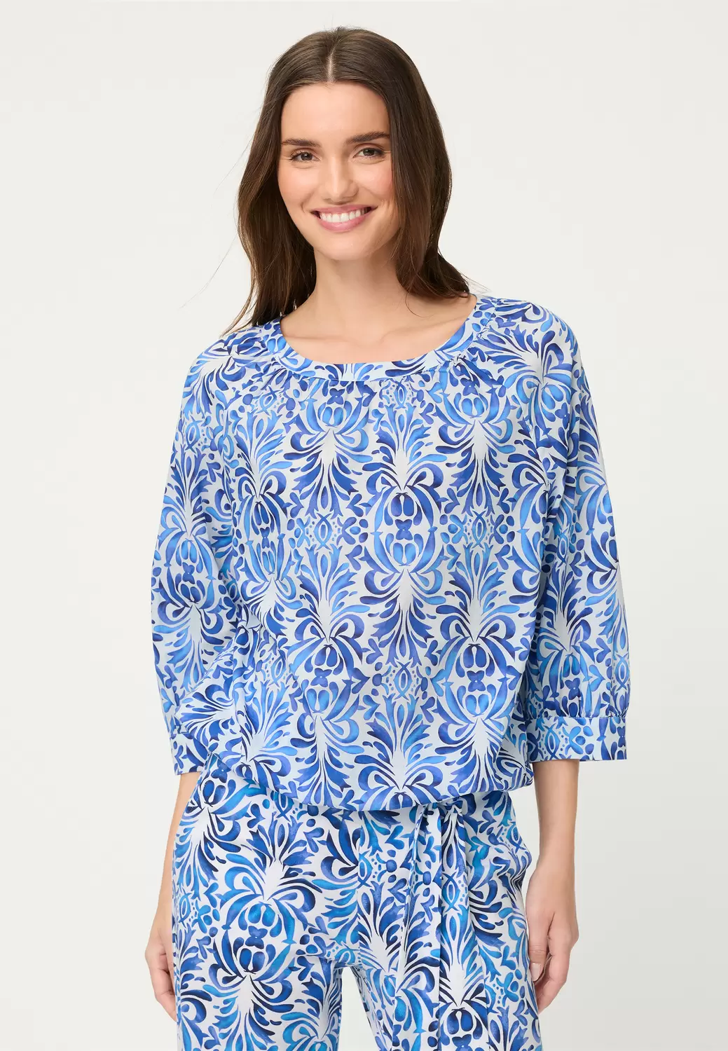 Blouse Woven Long Sleeves