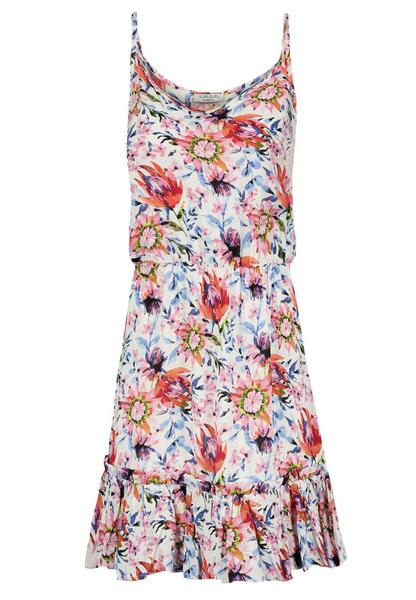 DOB Kleid MIDI, Spaghettitr