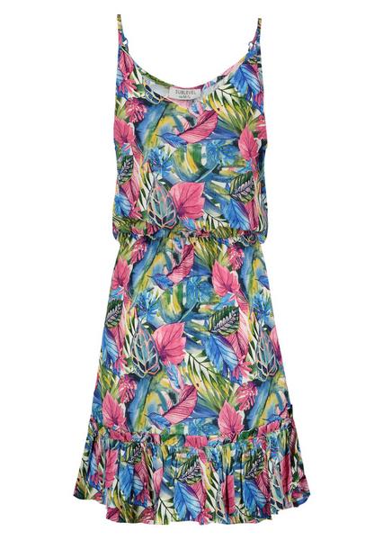 DOB Kleid MIDI, Spaghettitr