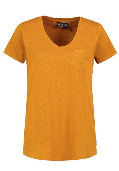 DOB T-Shirt,kurzarm, V-Ausschnitt m - 21200/cumin