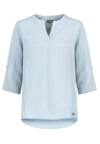 DOB bluse 3/4 arm,rundhals mit schl - 19200/vintag