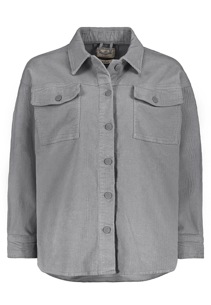 DOB Oversize Hemdbluse, aufgesetzte - 23200/dawn g