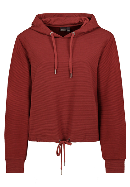 DOB Sweater, langarm, Kapuze, - 21300/burnt copper