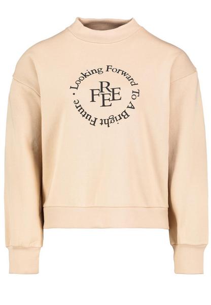 DOB langarm Sweat, Stehkragen und 