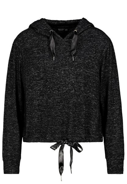 DOB Shirt, langarm, Kapuze + String - 24000/black