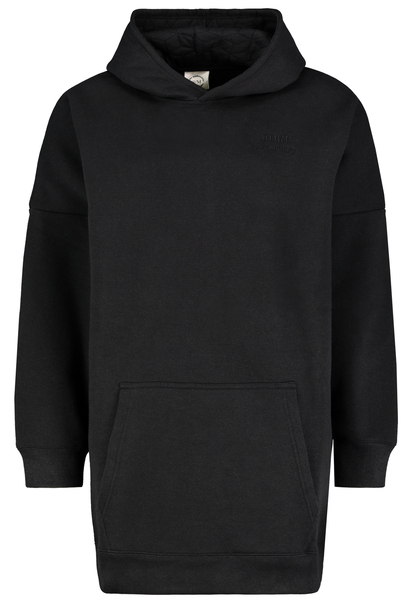 DOB sweat, hood,oversized, langarm, - 24000/black