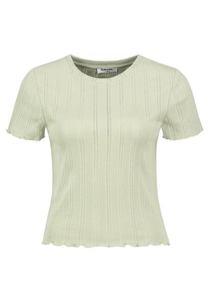 DOB Shirt,kurzarm,Rundhals mit - 12200/light greyi