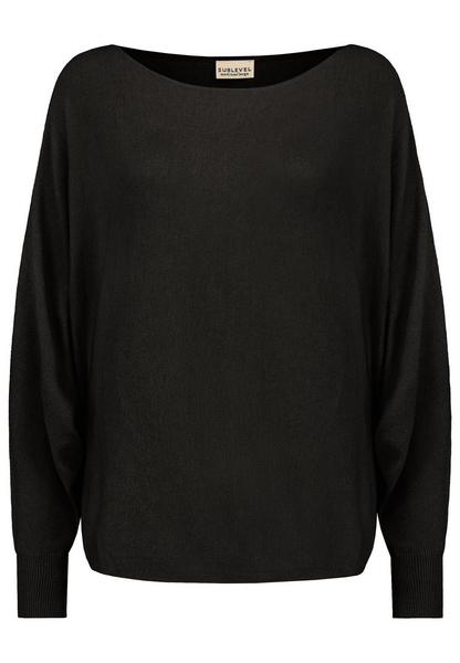 DOB Strick Pullover,langarm, - 24000/black