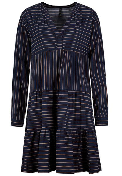 Kleid mit Volants, midi, Blusen