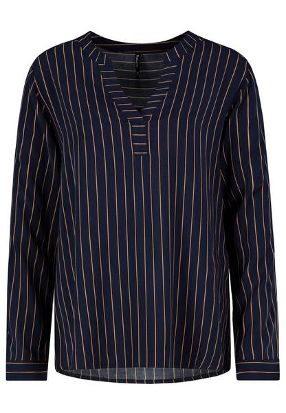 DOB Bluse, langarm mit Manschette, - 19401/night n