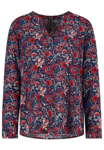 DOB Bluse, langarm mit Manschette, - 19301/porcela