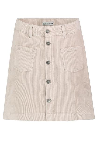 DOB Kordrock,mini,Knopfleiste, - 20200/light sand