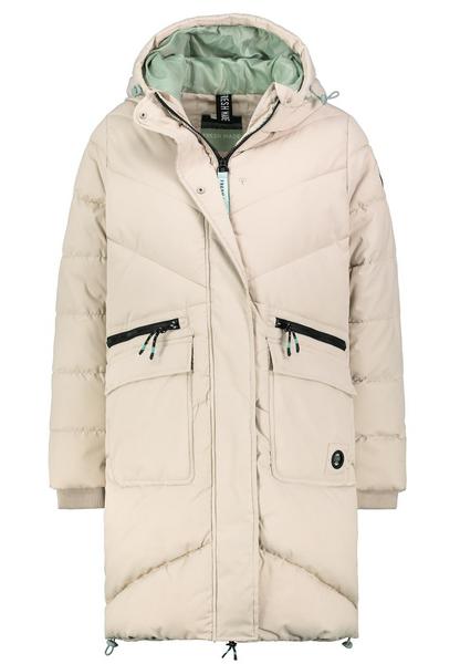 DOB Steppmantel,hohe Kapuze,RV-Tasc - 20200/light