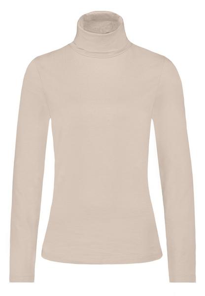 DOB Shirt,langarm, Rollkragen - 20200/light sand