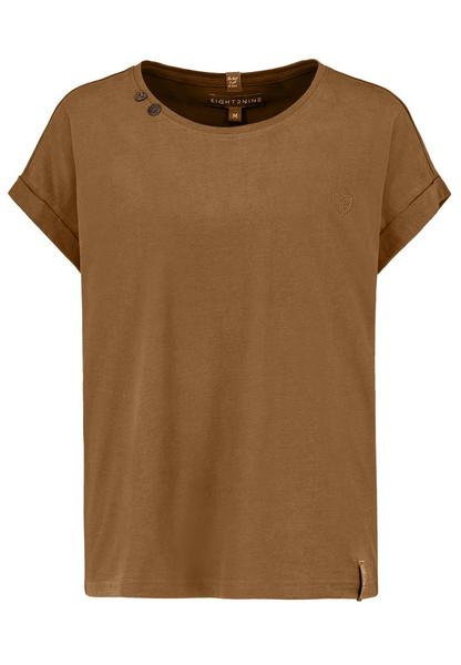 DOB Shirt, Rundhals mit Blende, 