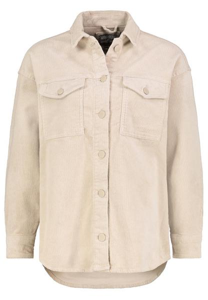 DOB Oversize Hemdbluse, aufgesetzte - 20200/milky