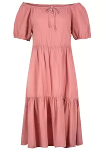 Kleid, mini, kurze Puffärmel,