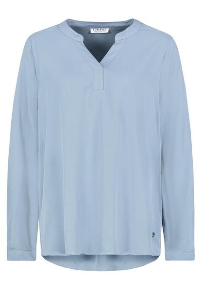 DOB Bluse, langarm mit Manschette, - 19300/morning