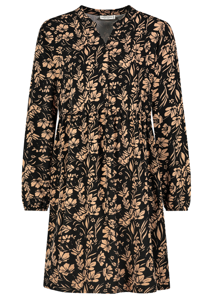 DOB Kleid, midi, abgerundete Teilun - 24000/flower