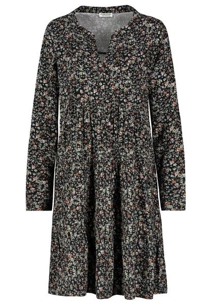 Kleid mit Volants, midi, Blusen