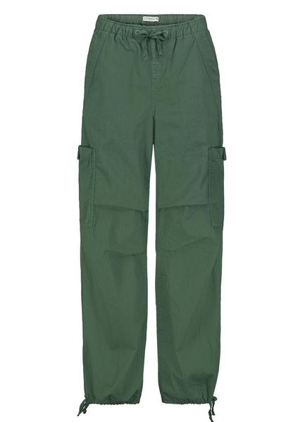 DOB Parachute-Cargohose, weites Bei - 12400/forest