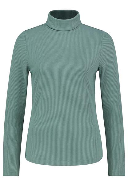 DOB Shirt, langarm, Rollkragen - 12400/forest gree