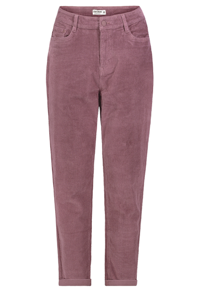 DOB Kordhose ,MOM fit,5Pocket, - 13300/old berry
