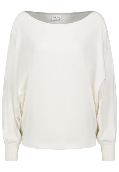 DOB Strick Pullover, langarm, - 22000/cream white