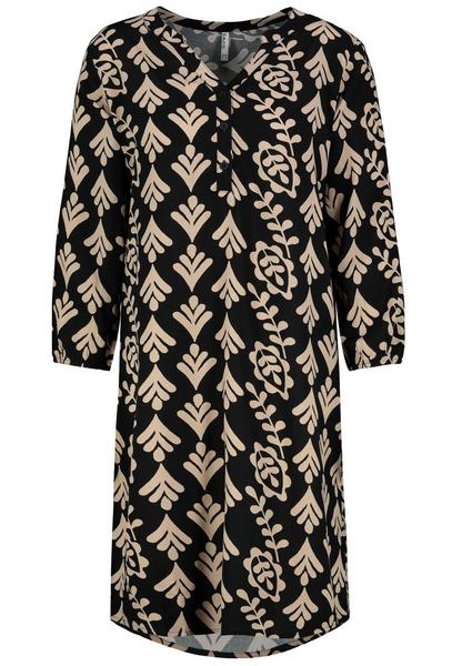 Kleid,Tunikastil,midi,lockere Passf - 24000/graphi