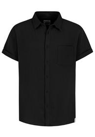 HAKA Hemd, kurzarm, - 24000/black