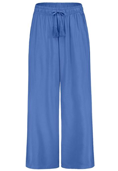 DOB Hose,weites Bein Style, - 19300/port blue