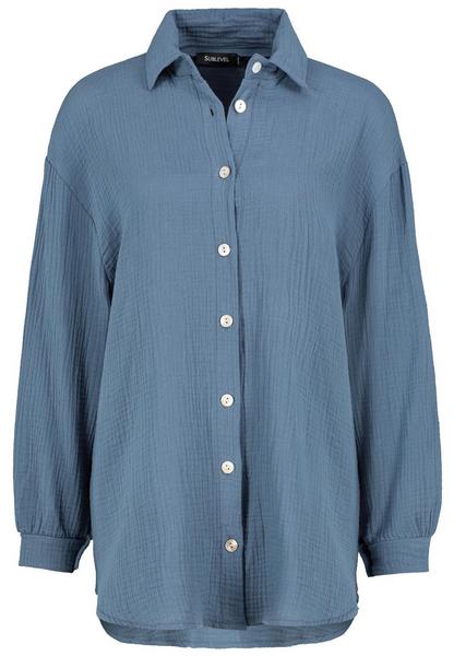 DOB LONG-Bluse, Oversize, 