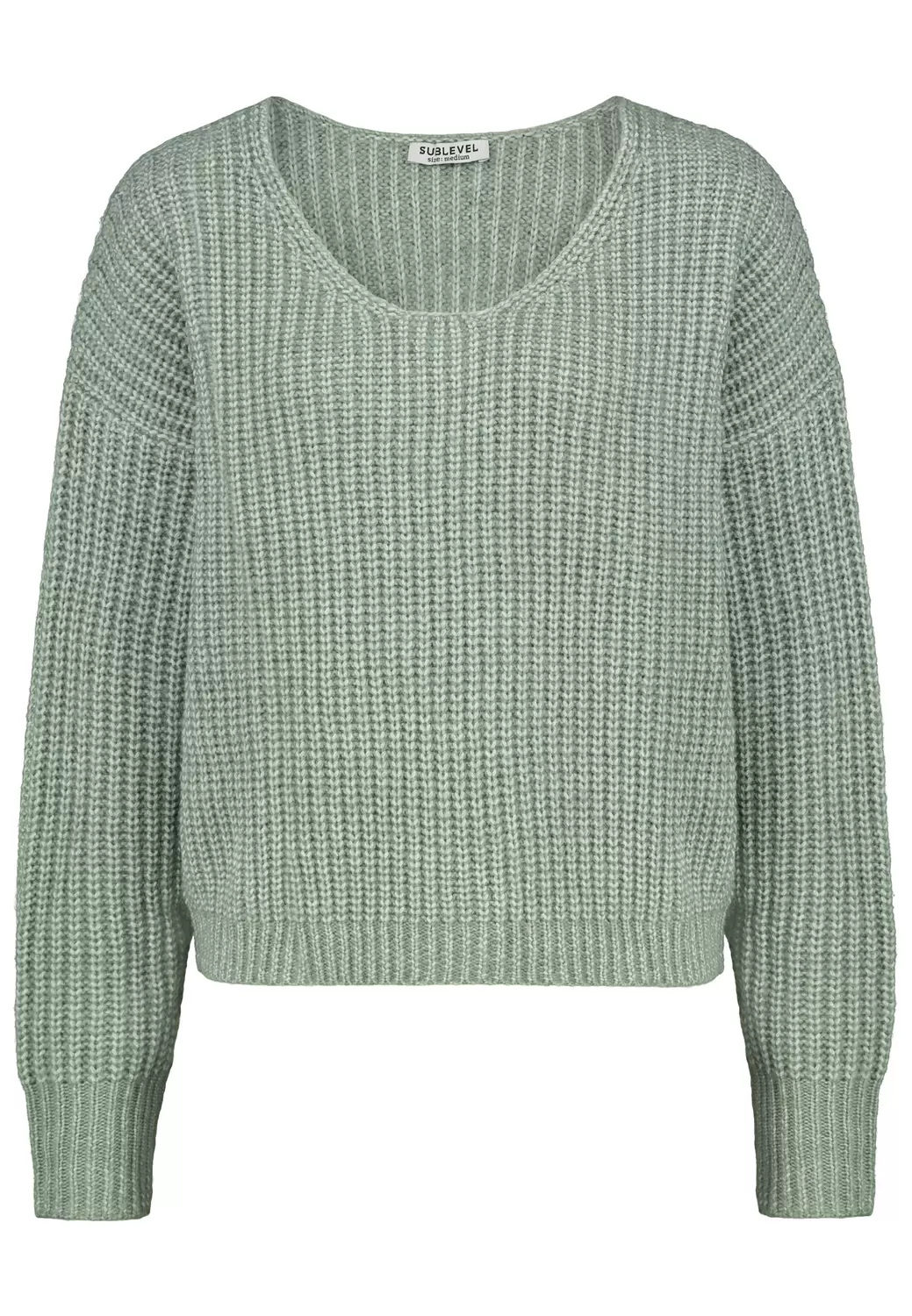 DOB Strick Pullover, langarm, V-Aus female