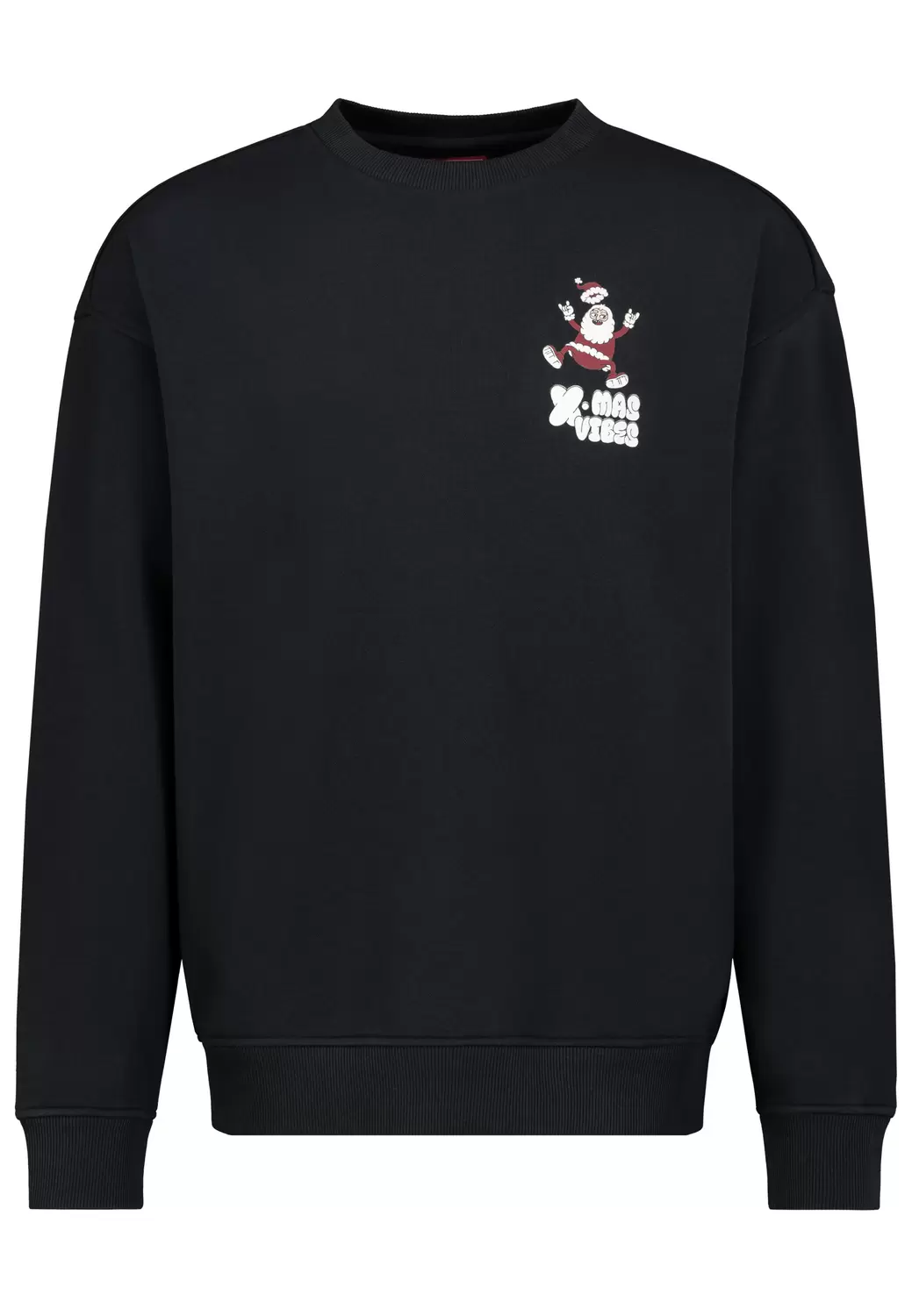 HAKA Sweat, Oversized, Rundhals mit - 23400/carbon