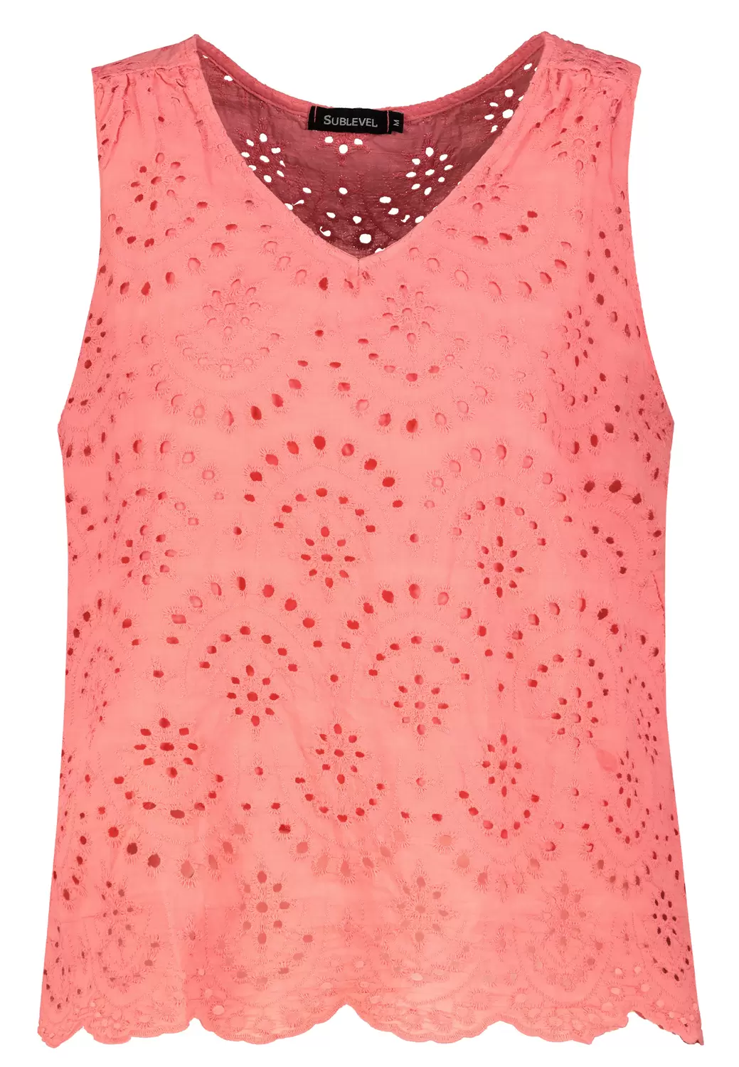 Bluse, ärmellos,V-Auschnitt,Vordert female