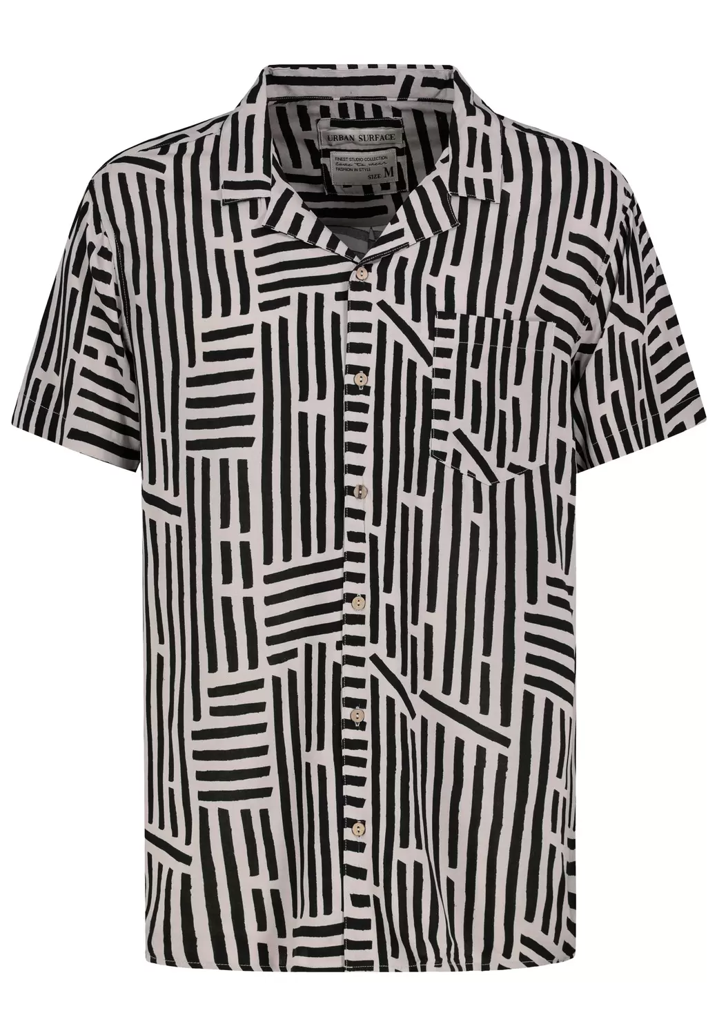 Hemd, kurzarm,Reverskragen, Knopfle - 20300/graphi