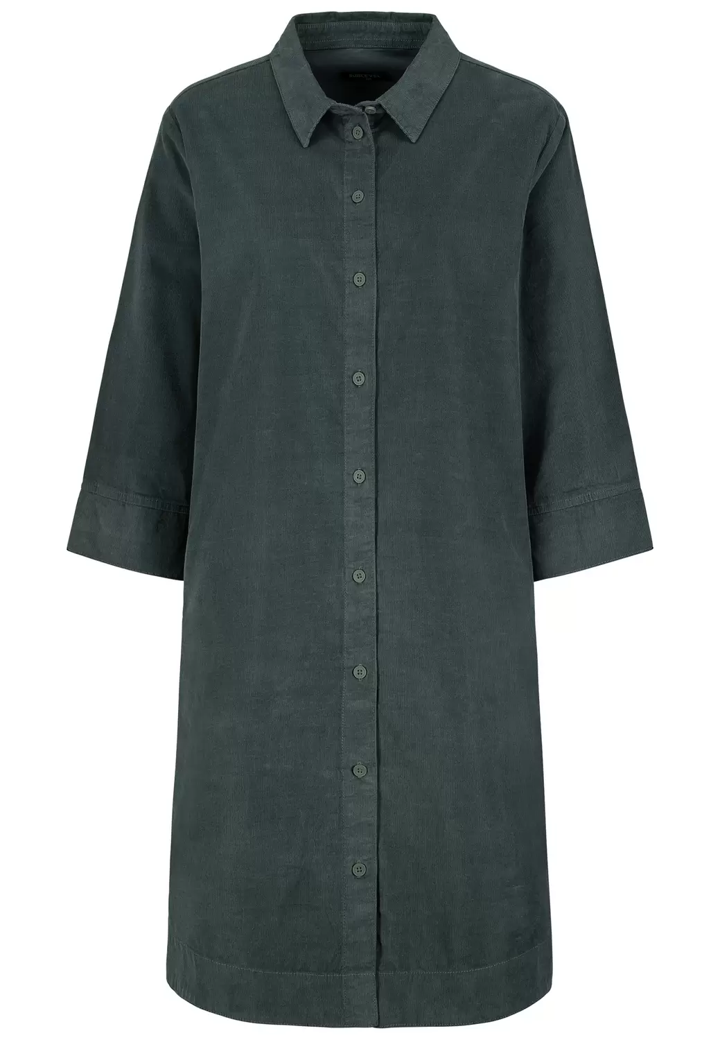 DOB Cordkleid, midi, 3/4-Ärmel mit