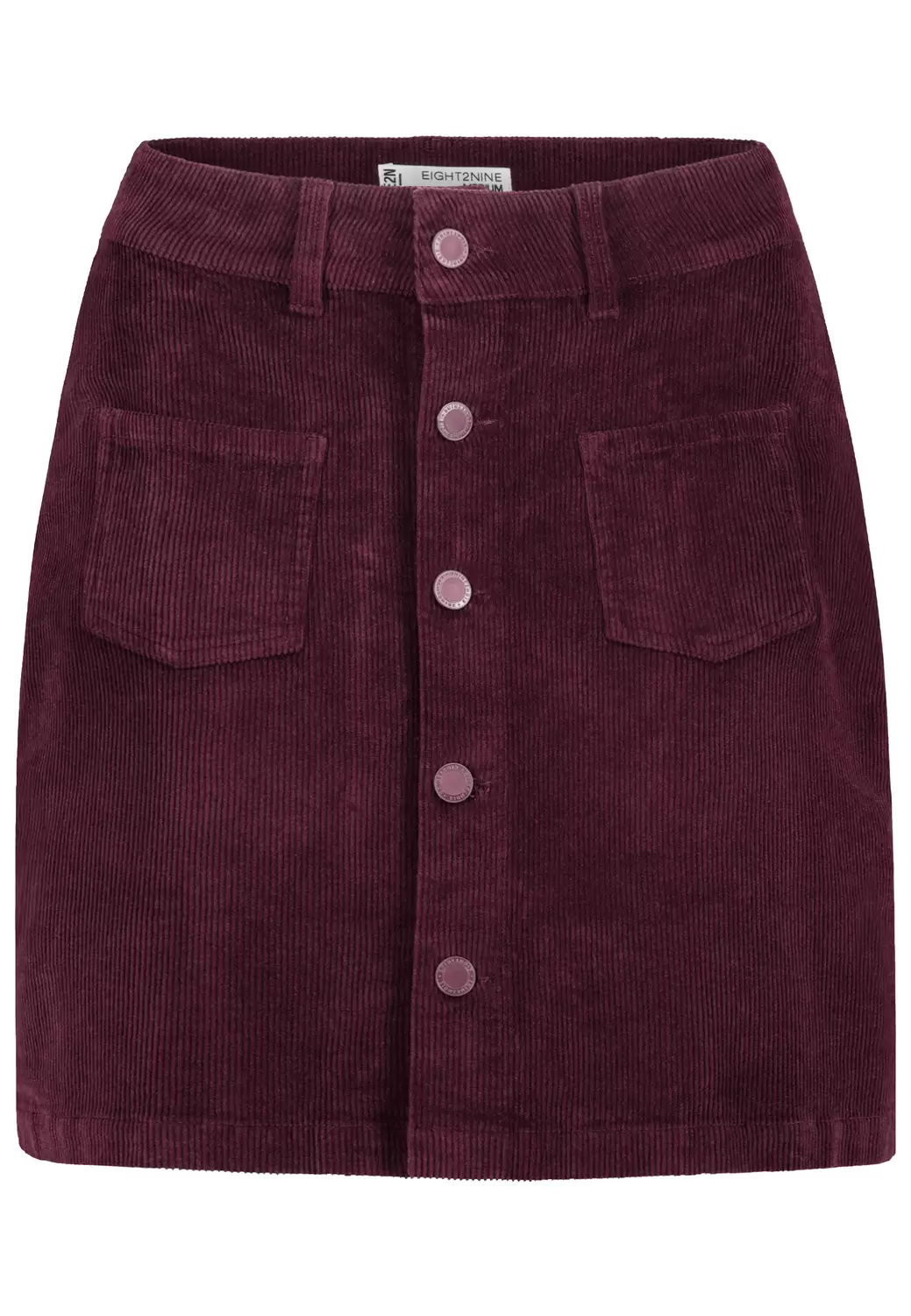 DOB Rock,mini,Knopfleiste,, lambrusco red