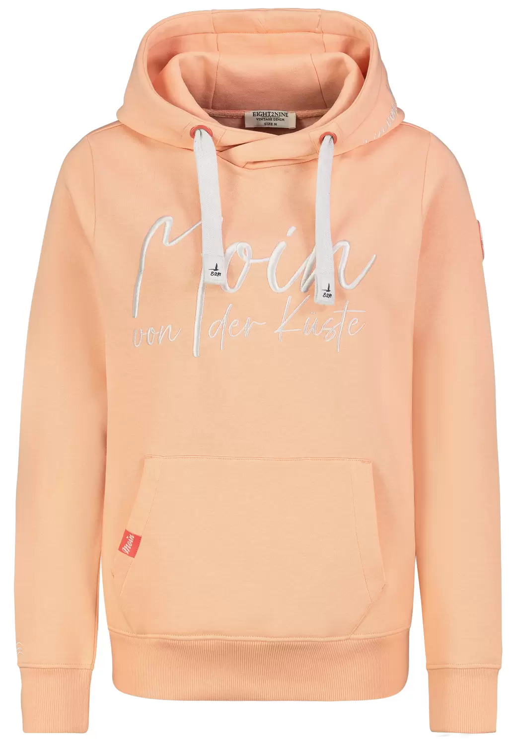 DOB Sweat, langarm, Kapuze mit flac