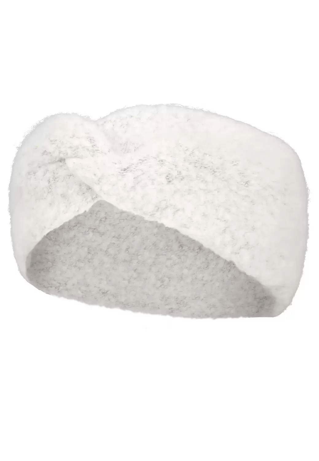 Damen Stirnband aus Strick mit Kno, winter cream melange