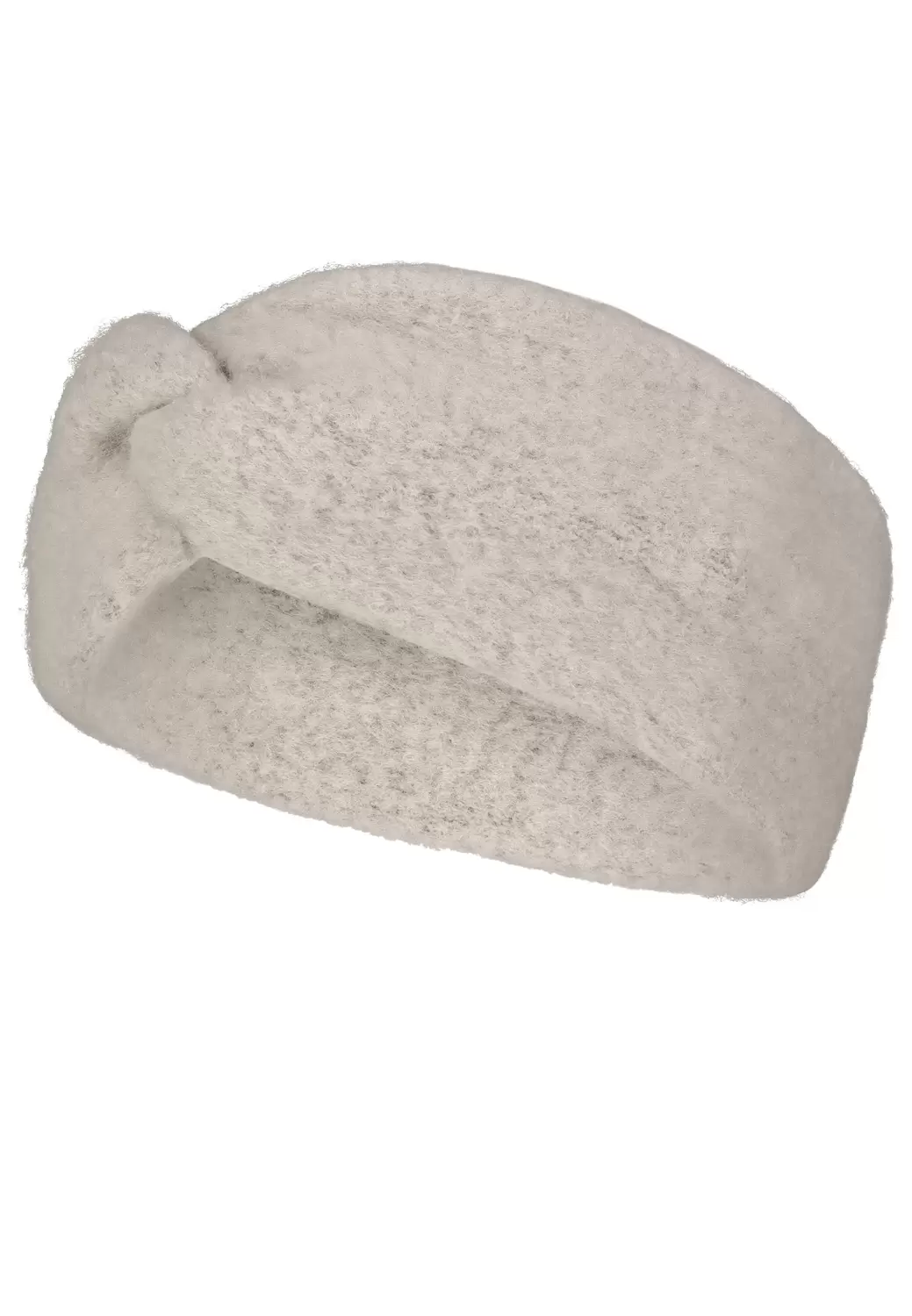 Damen Stirnband aus Strick mit Kno, string beige melange