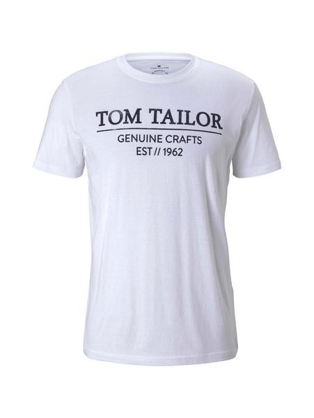 t-shirt with print - 20000/White