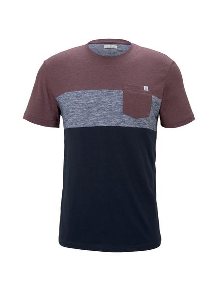 cutline t-shirt - 11333/Dusty Wildberry Red